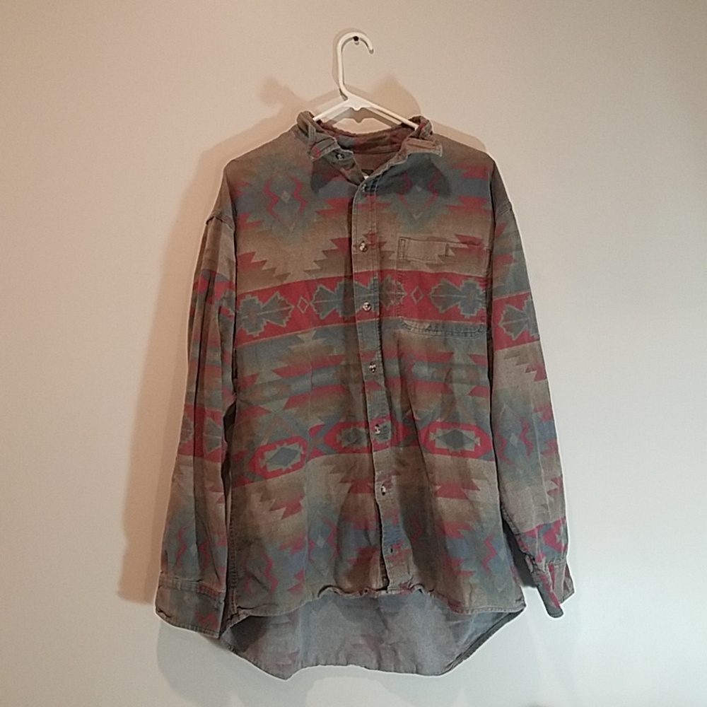 Men's Long-sleeved Shit- Tall